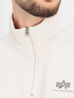 Alpha Industries Half Zip Sweater SL 10 Alpha Industries Half Zip Sweater SL -Deals Simple Men Wear Store 108308 578jetwhite 6 e022738a 0116 4afb bb6f 425224825379