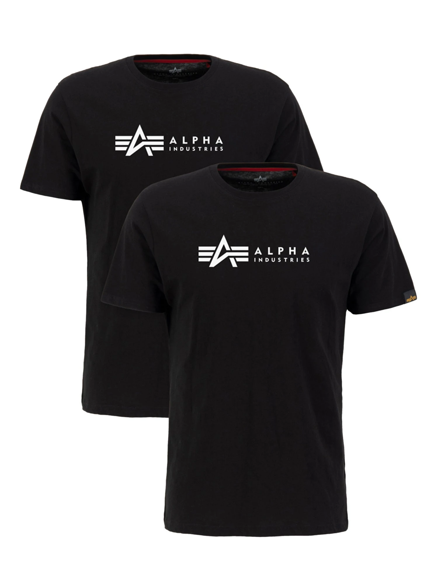 Alpha Industries Alpha Label T 2 Pack 1 Alpha Industries Alpha Label T 2 Pack