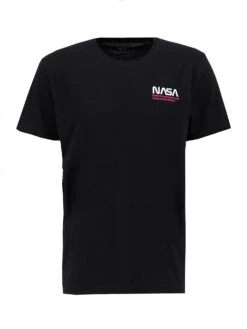 Alpha Industries SKYLAB NASA T-SHIRT -Deals Simple Men Wear Store 138504 BLACKMAGENTA 1