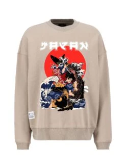 Alpha Industries Japan Warrior Sweater -Deals Simple Men Wear Store 146300 VINTAGESAND 1