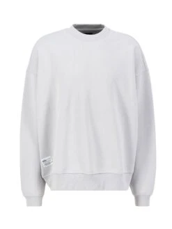Alpha Industries Logo BP Sweater -Deals Simple Men Wear Store 146304 PASTELGREY 4