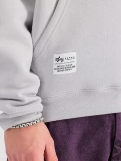 Alpha Industries Logo BP Hoody -Deals Simple Men Wear Store 146336 666 00006 54050