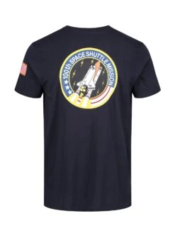 Alpha Industries SPACE SHUTTLE T-SHIRT -Deals Simple Men Wear Store 176507 REPBLUE 4