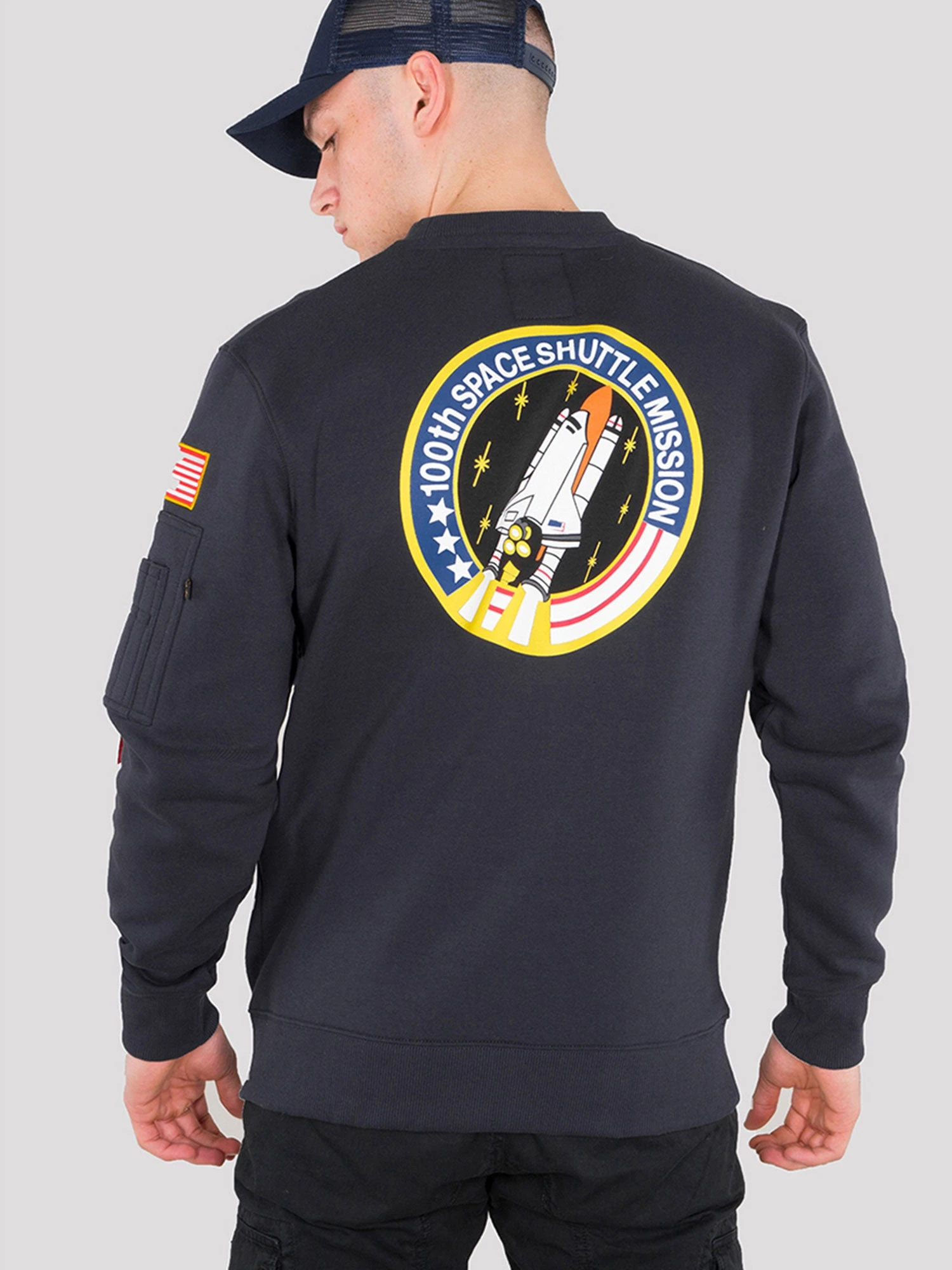 Alpha Industries Space Shuttle Sweater 2 Alpha Industries Space Shuttle Sweater - Image 2