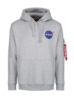 Alpha Industries Space Shuttle Hoody -Deals Simple Men Wear Store 178317 GREYHEATHER 3