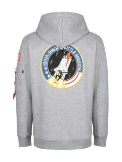 Alpha Industries Space Shuttle Hoody -Deals Simple Men Wear Store 178317 GREYHEATHER 4