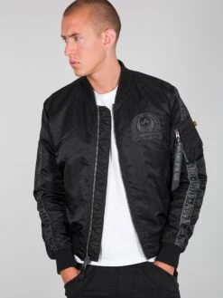 Alpha Industries MA-1 60 Anniversary Bomber Jacket -Deals Simple Men Wear Store 198104 03 alpha industries ma 1 60 anniversary flight jacket 001