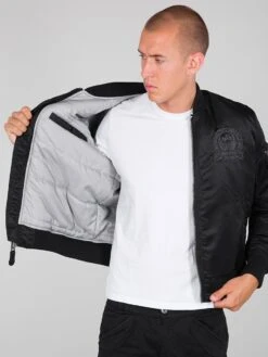 Alpha Industries MA-1 60 Anniversary Bomber Jacket -Deals Simple Men Wear Store 198104 03 alpha industries ma 1 60 anniversary flight jacket 005