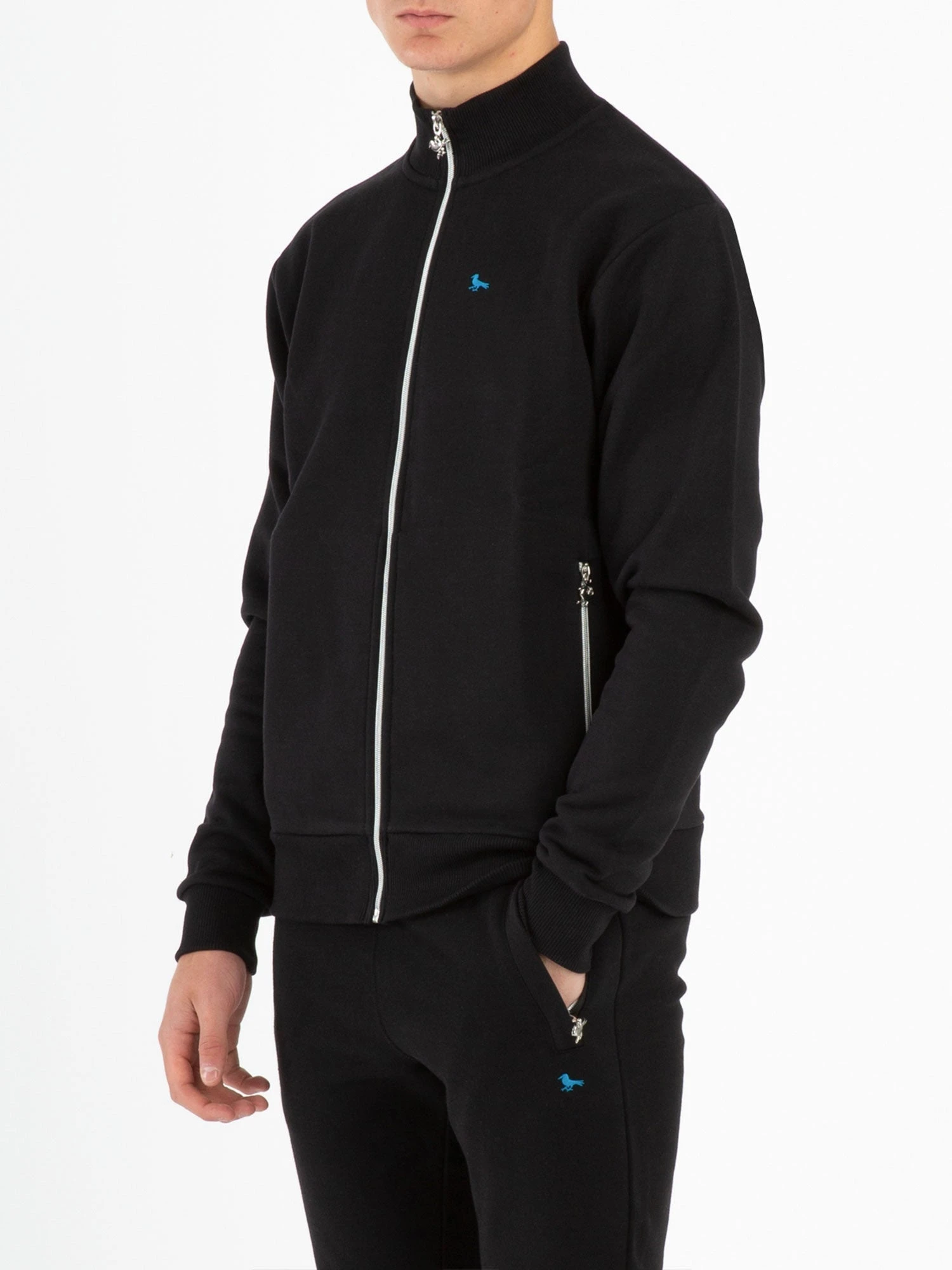 Modern Amusement 70 DEGREES ZIP FUNNEL SWEATSHIRT 2 Modern Amusement 70 DEGREES ZIP FUNNEL SWEATSHIRT - Image 2