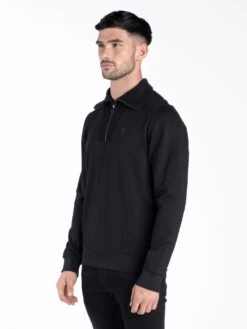 HUGH ROLL NECK ZIP SWEAT -Deals Simple Men Wear Store 60509f