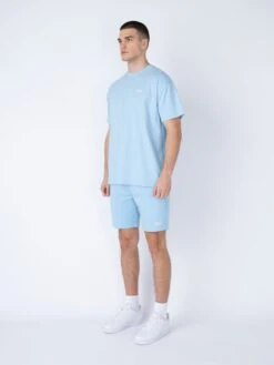 EXQUISITE & STAGGERING SHORT SET -Deals Simple Men Wear Store Exquisite StaggeringSetSkyBlue2