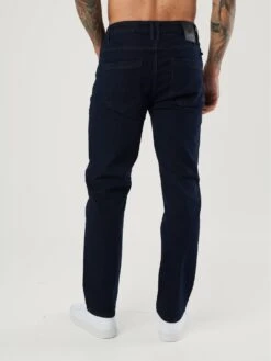 FREDDYS STRAIGHT LEG DARK BLUE RAW JEANS -Deals Simple Men Wear Store FreddysRawStretch 4