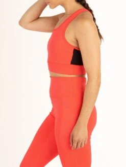 SPIN SPORTS BRA -Deals Simple Men Wear Store L620103 CORAL 2