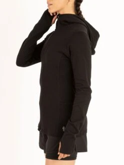 BARBELL WORKOUT ZIP HOODIE -Deals Simple Men Wear Store L620301 JET BLACK 2