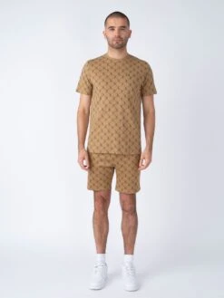 LINEKER & BOY SEMTEX SET -Deals Simple Men Wear Store Lineker Boy Semtex caramel1