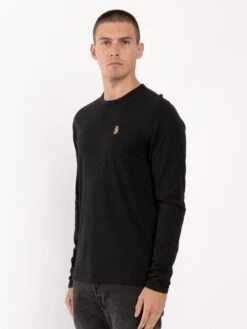 LS TROUS LONG SLEEVE T-SHIRT -Deals Simple Men Wear Store M2602779 BLACK 2 5575fa9c 5f69 4f6b ae4f 0c6f4f956827