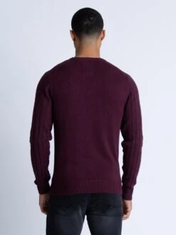 MORDEN KNITTED JUMPER -Deals Simple Men Wear Store M300620 SHIRAZ B 3