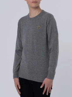 GERARD 3 JUNIOR SWEATSHIRT -Deals Simple Men Wear Store M360685JK MID MARLE GREY 2