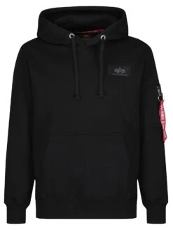 Alpha Industries Back Print Hoody Reflective Print -Deals Simple Men Wear Store M400130 03 1