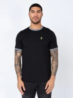 LOOPER T-SHIRT -Deals Simple Men Wear Store M440106 BLK CHARCOAL 1