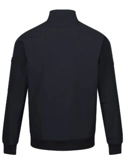 GRAVURE 1/4 ZIP SWEAT 13 GRAVURE 1/4 ZIP SWEAT -Deals Simple Men Wear Store M520330 BLACK 2