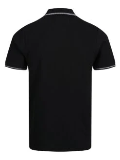 TEXAS TIP POLO 11 TEXAS TIP POLO -Deals Simple Men Wear Store M521419 BLACK 2