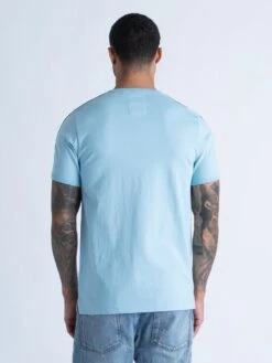 CALVIA T-SHIRT -Deals Simple Men Wear Store M540152 LIGHTBLUE 3