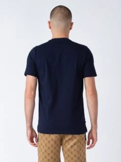 LIONS DEN T-SHIRT -Deals Simple Men Wear Store M560151 DARKNAVY CARAMEL 3