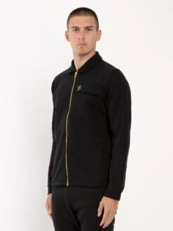 KNOCKHILL HARRINGTON ZIP SWEAT -Deals Simple Men Wear Store M560327 BLACK 2