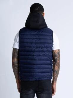 BUB HOOD 2 GILET -Deals Simple Men Wear Store M560727 NAVY 3 ab5426be 35be 4f6d 9997 20253860b5e1