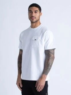 DRAGGER T-SHIRT 9 DRAGGER T-SHIRT -Deals Simple Men Wear Store M590108 WHITE 2 1ce375e4 be1a 47e8 8dce 513e4e3d62bb