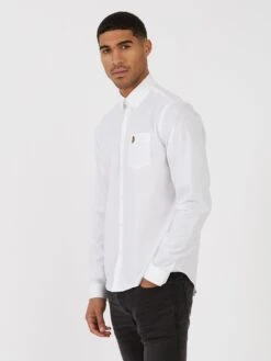 TELFORD TAILORED FIT SMART SHIRT -Deals Simple Men Wear Store M590904 WHITE 2