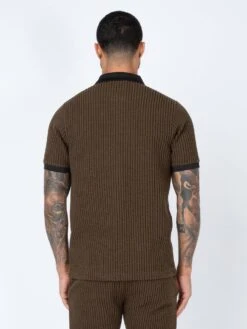 MATAGALPA BUTTON UP POLO -Deals Simple Men Wear Store M591407 KHAKI BLACK 3