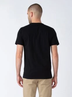 PIMA T-SHIRT -Deals Simple Men Wear Store M620107 BLACK 3