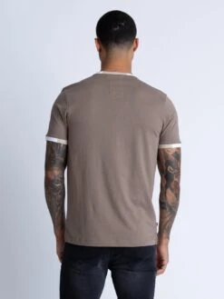 NEW LOOPER T-SHIRT -Deals Simple Men Wear Store M620114 HARD NUT STONE WHITE 3