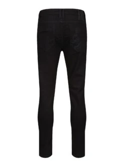 VAC SLIM FIT BLACK RINSE WASH JEANS -Deals Simple Men Wear Store M620502 BLACKWORN 2