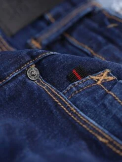 VAC SLIM FIT DARK BLUE WASH JEANS -Deals Simple Men Wear Store M620502 BLUEDAWN 5