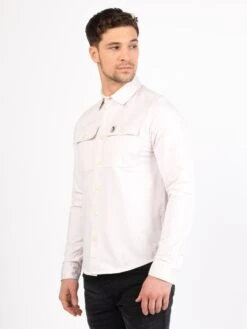 BAR FLY TAILORED FIT OVERSHIRT -Deals Simple Men Wear Store M620903 BONE 02 502fbf47 da8c 434c b0dc 7bfc3d8cdb71