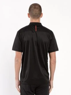 TEAM TRAINING ZIP POLO -Deals Simple Men Wear Store M621460 BLACK 3