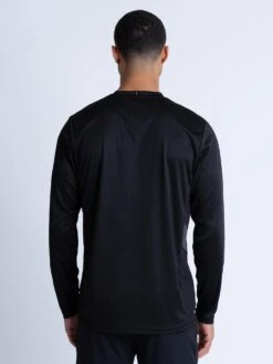 LS CHALK LONG SLEEVE PERFORMANCE T-SHIRT 10 LS CHALK LONG SLEEVE PERFORMANCE T-SHIRT -Deals Simple Men Wear Store M640201 BLACK 3