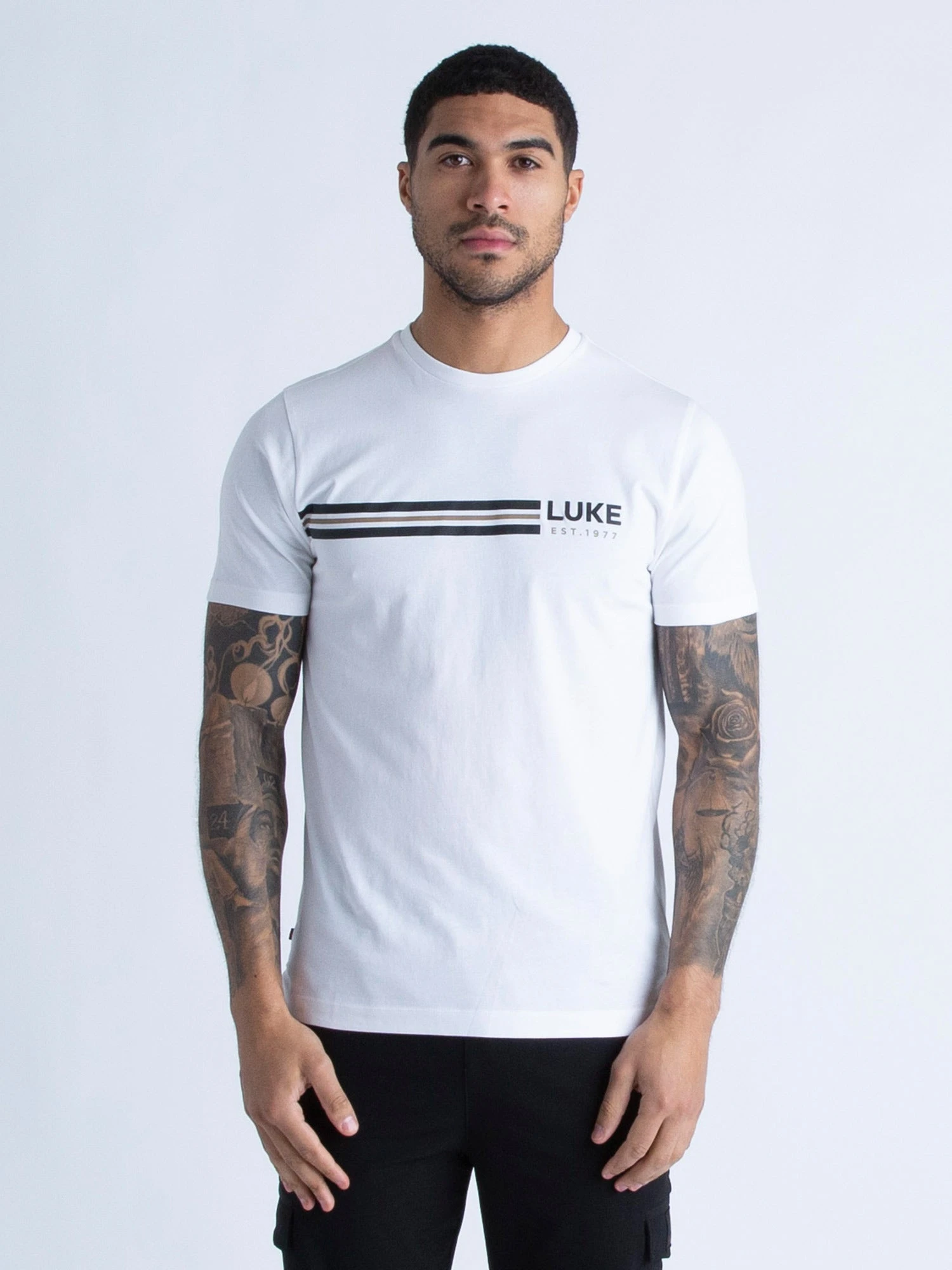 BLOCK STRIPE T-SHIRT 2 BLOCK STRIPE T-SHIRT - Image 2