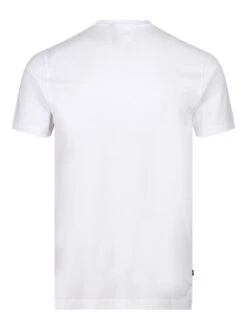 BLOCK STRIPE T-SHIRT 11 BLOCK STRIPE T-SHIRT -Deals Simple Men Wear Store M650105 WHITE 2