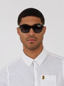 MCQUEEN 2 SUNGLASSES -Deals Simple Men Wear Store M651213 BLACK 1 b6037021 eb59 4bc8 bd32 045f7c3bd4b3