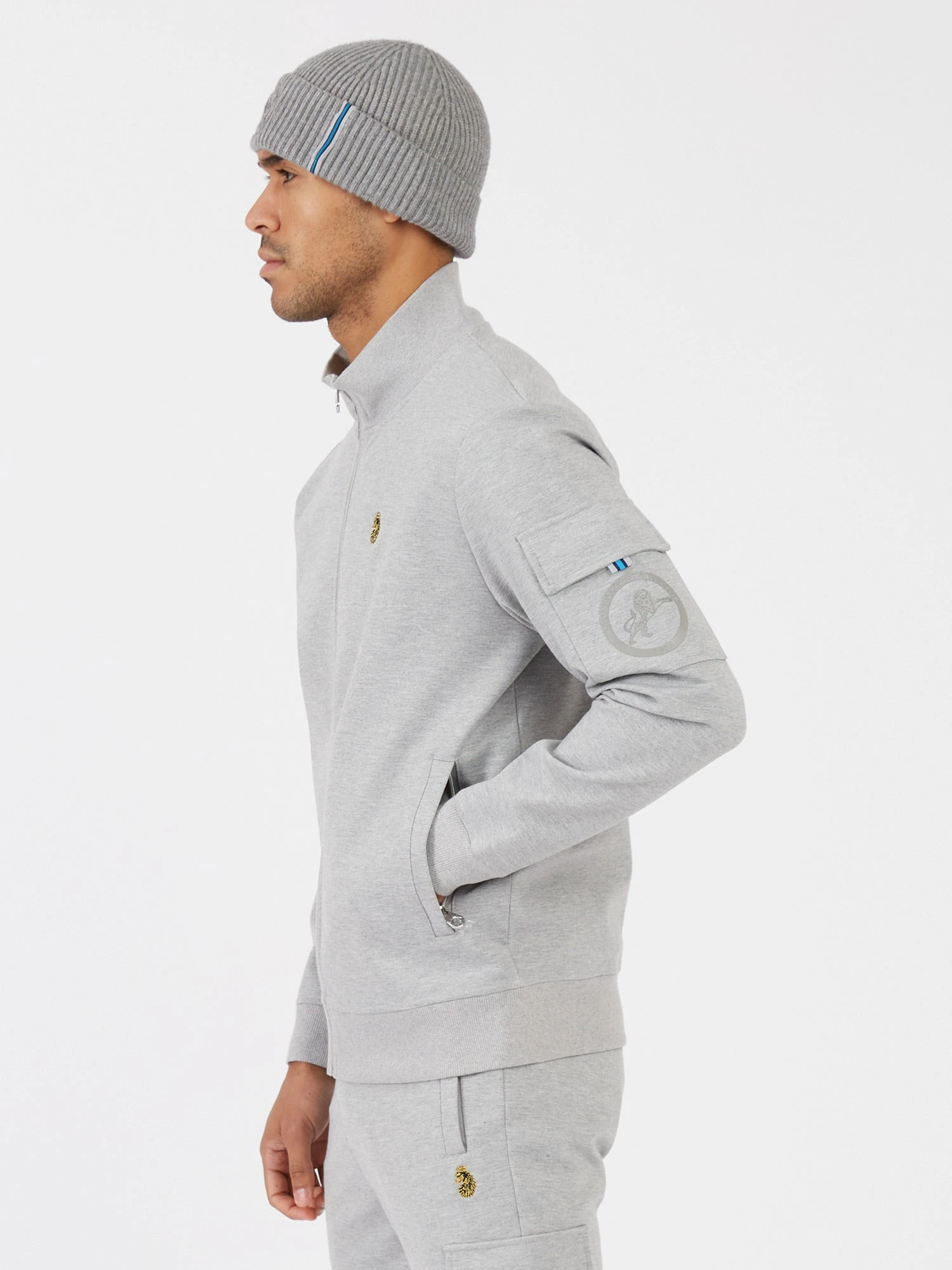 BERMONDSEY ZIP THROUGH SWEAT 3 BERMONDSEY ZIP THROUGH SWEAT - Image 3