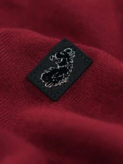 VENICE KNITTED POLO 13 VENICE KNITTED POLO -Deals Simple Men Wear Store M680602 Deep Garnet 3