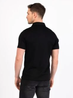 HARDY ZIP POLO 10 HARDY ZIP POLO -Deals Simple Men Wear Store M681403 BLACK 03