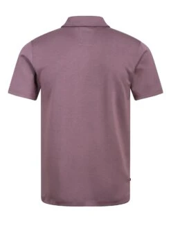 HARDY ZIP POLO -Deals Simple Men Wear Store M681403 Dk Lilac 2
