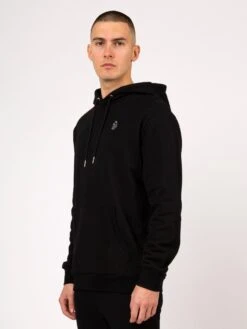 ACCOMPLISH RELAXED FIT PERFORMANCE HOODIE -Deals Simple Men Wear Store M710367 BLACK 02 1