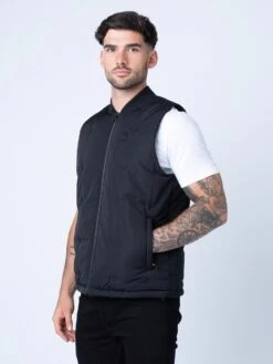 ROLO GILET -Deals Simple Men Wear Store M710701 BLACK 2A