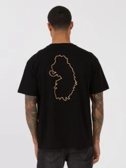 LAGANAS RELAXED FIT T-SHIRT -Deals Simple Men Wear Store M720162 BLACK 3 25d552dc 0739 45b4 887e 78f0fc29b19f